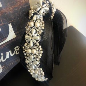 Pearl Jeweled Special Occassion Holiday Headband